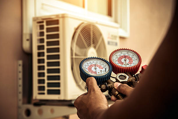 Professional Hvac Maintenance technician working in Andover, MN